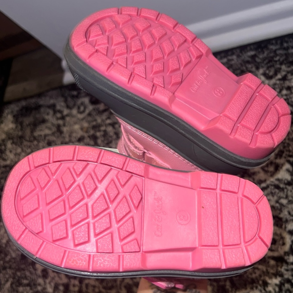 Cat & Jack Toddler Girl Snow Boots - Picture 6 of 7